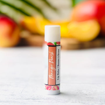 Mango Peach Lip Balm Organic inspirations